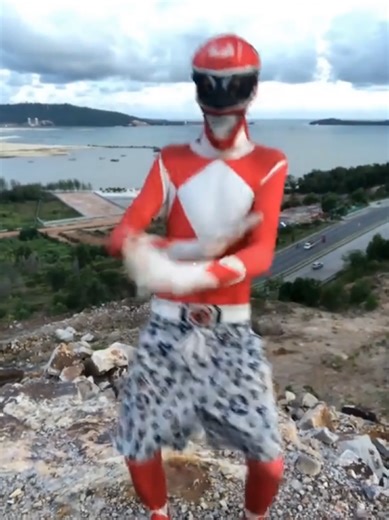 Power Rangers Dance Trend in Cambodia