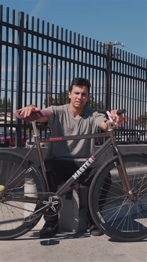 2.4K views · 165 reactions | NEW TUTORIAL  How to Pedal Feeble fixed gear tutorial out now on our YT channel ✏️ What trick should we teach next? #FGFS #fixedgear #suckmycog | SMC Fixed Gear Freestyle | Facebook