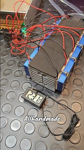 DIY 576W Peltier Air Conditioner/Air Cooler