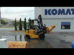 Komatsu battery forklift FE25