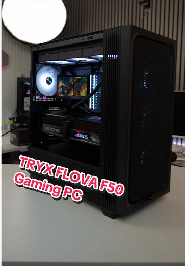 TRYX Flova F50 Gaming PC Build: Ryzen 7 9800X3D, RTX 4080