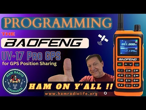 Baofeng UV-17 Pro GPS Programming
