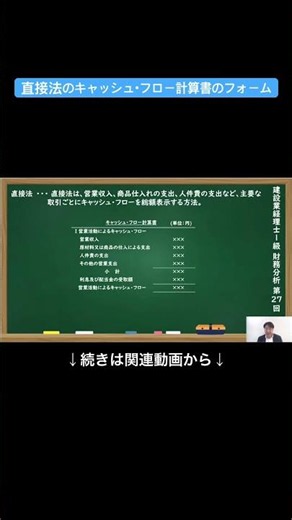 [Official Clip] The Format of a Direct Method Cash Flow Statement #ConstructionAccountingLevel1 #...