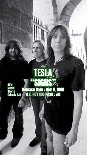 Tesla “Signs” #90s #90smusic #tesla #teslaband