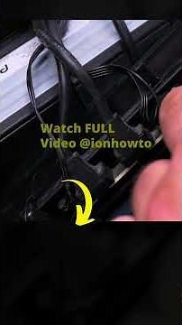 PC Power Button Broken Repair Solder LED wire and Plastic Welding Button Part 3