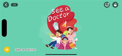 See a doctor：learn kids English with Palfish native teacher
