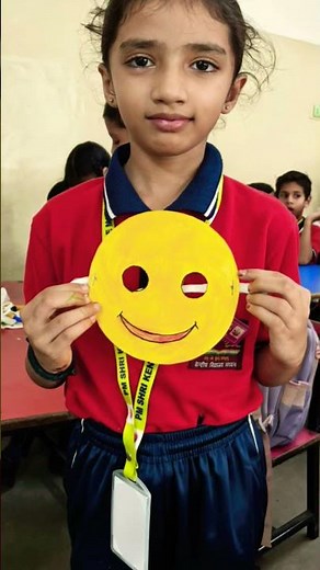 Mask Making Competition in Class 1 #kvs #artwork #students #studywithfun #trendingshorts #oldsong