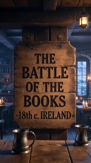 The 18th Century Irish "Battle of the Books!" 📚🇮🇪 #history #weirdhistory #facts