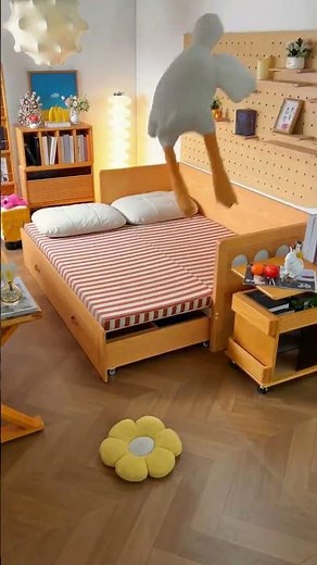 狭い部屋必見 6 畳に収まる魔法のソファベッド 収納付きで二人寝可能 #ソファベッド