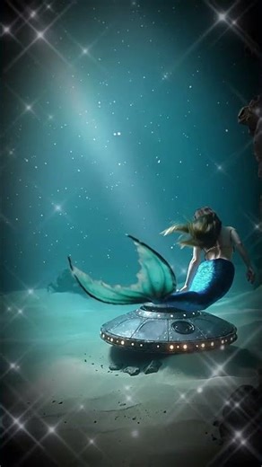 Mermaid Uncovers Strange Object in the Abyss #alien #underwater #mysterious