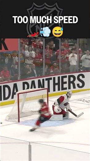 Coming in just a little too hot