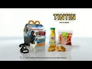 McDonald’s happy meal the adventures of tintin movie tv version tv uk advert 2011