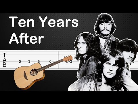 I'd Love to Change the World - Ten Years After Guitar Tabs, Guitar Tutorial
