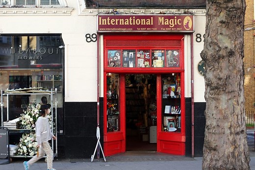 The International Magic Shop offers time travel to the 1960s