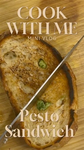 Let’s make a quick and easy PESTO sandwich. #viral #nomnom #mouthwateringrecipes #foodfreaks #shorts