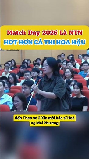 Chọn chuyên ngành Bác sĩ Nội trú là gì! #viettiepcauchuyenhoabinh #matchday2025 #dalieu #xuhuong