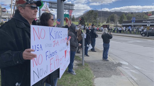 No Kings protest draws hundreds in West Virginia, rallies held across the US