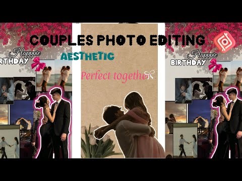 Couple aesthetic photo editing in inshot app 🫶🏻💕#viralvideo #trending #inshotediting
