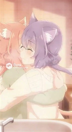 my anime catgirl pregnancy test scene