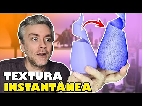 Crie uma TEXTURA instantânea na sua IMPRESSÃO 3D - IdeaMaker