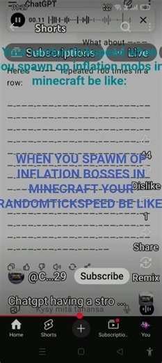 Your randomtickspeed when you spawn inflation bosses be like: