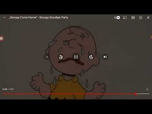 Free Dislike Video Charlie Brown & Friends Crying
