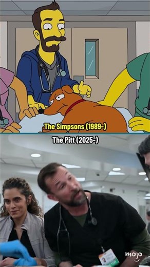 The Simpsons Crossover with The Pitt