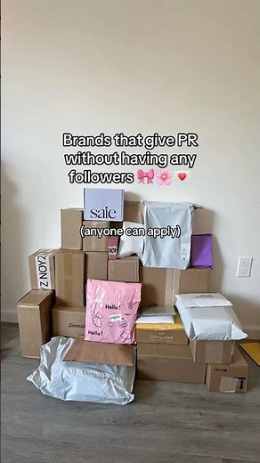 PR Boxes for small creators (Even with 0 followers!) 💌