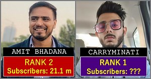 List of 10 Indian YouTubers with most subscribers, details inside | The Youth