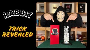 Rabbit Magic Trick Explained 🐇🪄 #tricks #foryou #magic #youtubeshorts #ytshorts #tutorial #shorts | The Mask Magic Tricks