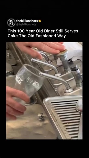 The Billion Shots™ on Instagram: "This 100 year old diner in NYC is still making Coca-Cola by hand, just like in the good old days. Run by the founder’s grandson, it’s the last restaurant in the city that mixes sodas the old-fashioned way, and they’re known for their classic Coca-Cola & Rootbeer floats, as well as diner favorites like cheeseburgers and French Video: @newyorknico #NYCDiner #Diner #CocaCola #Handcrafted #ClassicSoda #Floats #Nostalgia #Heritage"