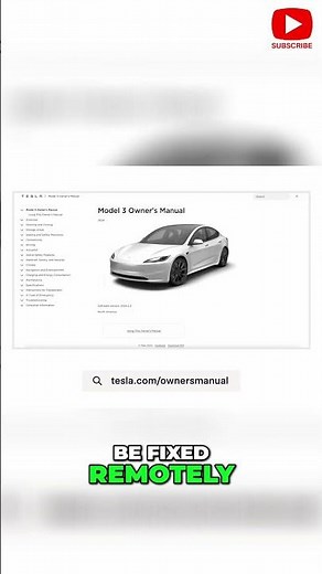 Tesla Service & Roadside Assistance: Quick Guide! #shorts