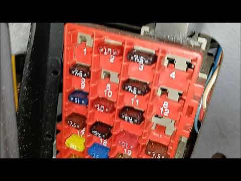 Ford Ranger Fuse Box Locations And OBD Scan Port