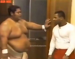 Mike Tyson vs. Sumo wrestler | Iron Mike Tyson-Fan Page