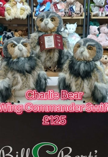 Introducing Wing Commander Swift from Charlie Bear