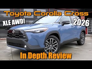 2026 Toyota Corolla Cross XLE AWD: Start Up, Test Drive & In Depth Review