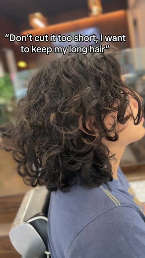 Long Layered Hairstyle for Men. Client told me doesn’t get haircuts because barbers or hairstylists would always cut it too short. So we internally layered the overgrown mess and maintained as much perimeter length as possible 😉. #barber #newjerseybarber #bestnewjerseybarber #newyorkbarber #manhattanbarber #losangelesbarber #brooklynbarber #losangelesbarber #asianbarber #mullet #TikTokBarber #Haircut #scissorhaircut #scissors #longhair #barberskills #wolfcut #longhairstyle #longhairstyleformen