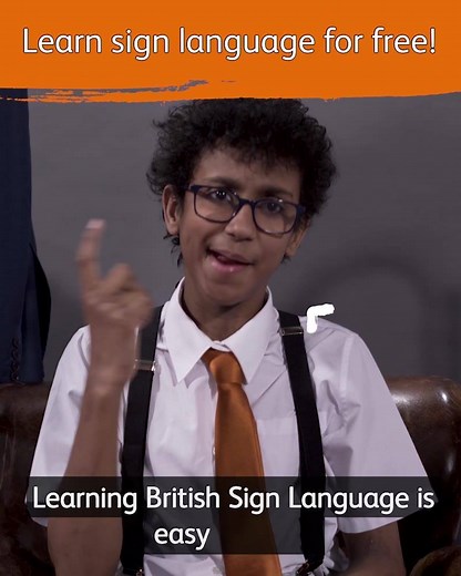 1.5M views · 3.2K reactions | Do you want to learn sign language? Sense Sign School is a fun and free introduction to BSL. | Sense | Facebook
