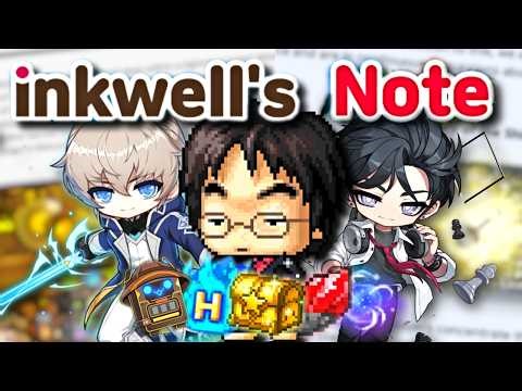 Maplestory's Brand NEW Inkwell Note Just Dropped!!! (NEW Class, SF Changes, and more!)