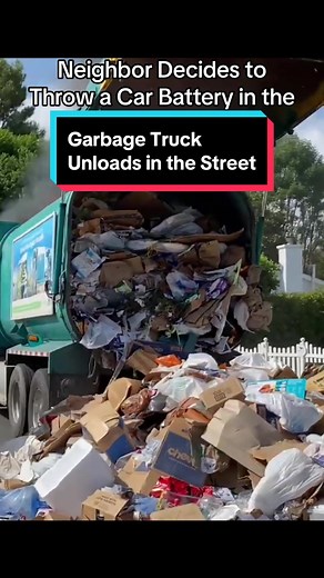 The Impact of Improper Battery Disposal on Garbage Trucks