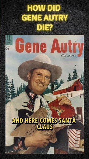 How did Gene Autry die? #actor #singer #cowboy #classictv #movie #film #filmhistory #history #tv