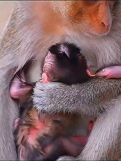 🩵 Cutest Baby Monkey Moments Caught on Camera! _ Too Adorable to Miss 🐒 #babymonkey #animals #monkeylove | Monkey BC