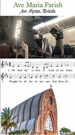 Be Thou My Vision ☘️ #hymns #catholicmass #catholic #sacredmusic #liturgicalmusic #choir #hymn #god