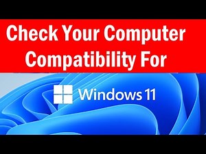How to Check If Your PC Can Run Windows 11 | How to see if your PC is compatible #PCHealthCheck app