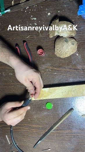 Coconut Shell Pendant | DIY Jewelry Making | Handmade Eco Jewelry | Coconut Shell Art | Craft Shorts