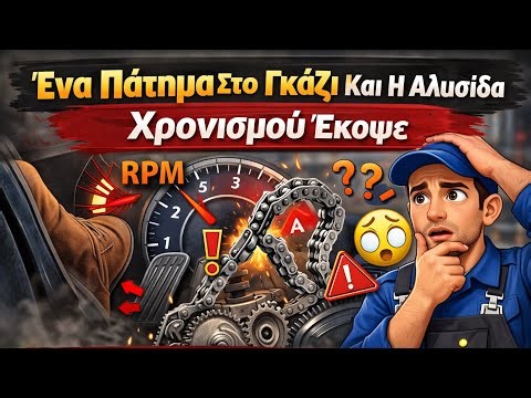 Ένα Πάτημα Στο Γκάζι Και Η Αλυσίδα Χρονισμού Έκοψε