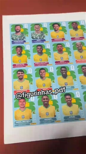 PDF FIGURINHAS ÁLBUM DA COPA 2026 #fy #copadomundo #copadomundo2026 #brasil