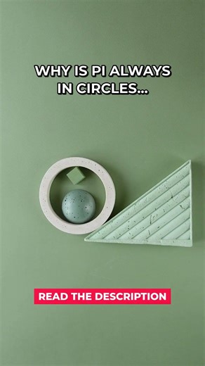 Pi Ratio In Circle Shapes #Shorts