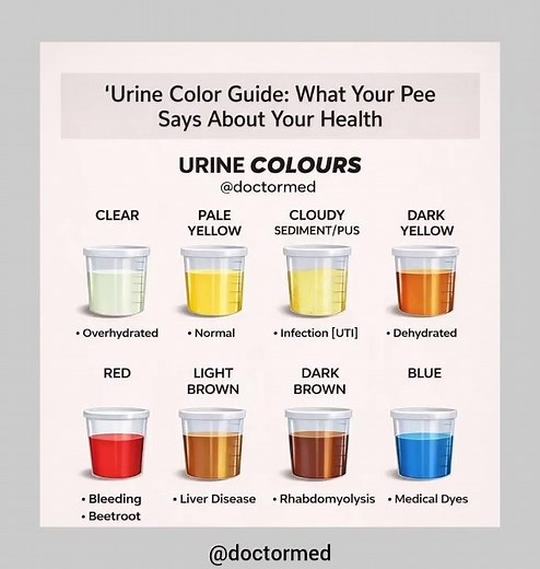 What Your Urine Color Says About Your Health