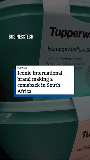 Iconic American container brand, Tupperware, has returned to South Africa under a new name, TuppAfrica. Read the full article on BusinessTech! https://businesstech.co.za/news/business/837342/iconic-international-brand-making-a-comeback-in-south-africa/ | BusinessTech